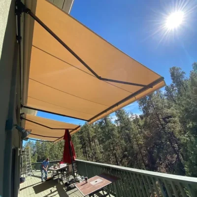 mái hiên di động